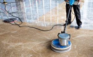 Cara membersihkan lantai marmer